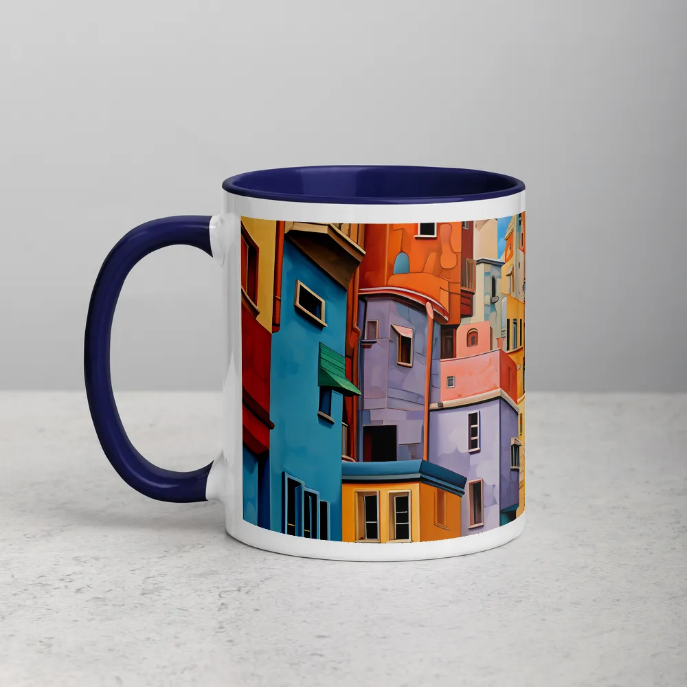 Chromatic Cascades 
 Mug with Red inside