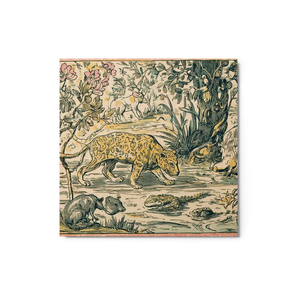 Wild Animals Vintage Engraving | Art Print