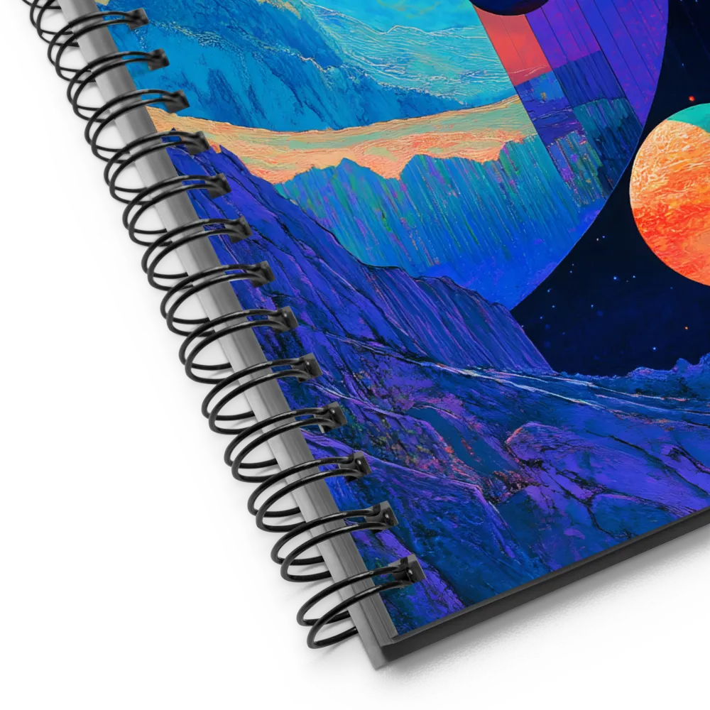 Planetary Ridge 
 Spiral Notebook | 140 pages