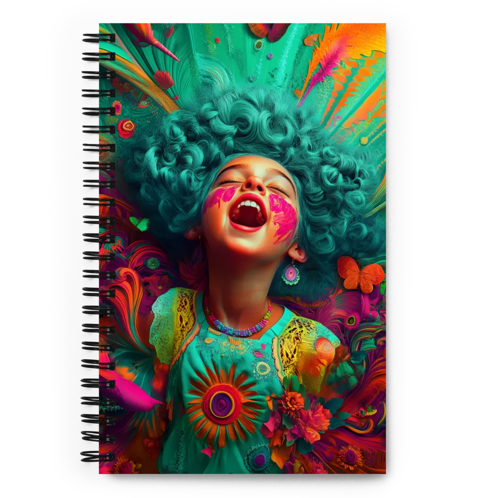 Exuberant Chroma Dream 
 Spiral Notebook | 140 pages