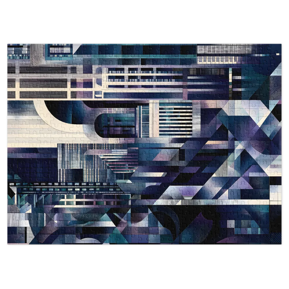 Urban Symphony 
 Jigsaw Puzzle in Tin Box