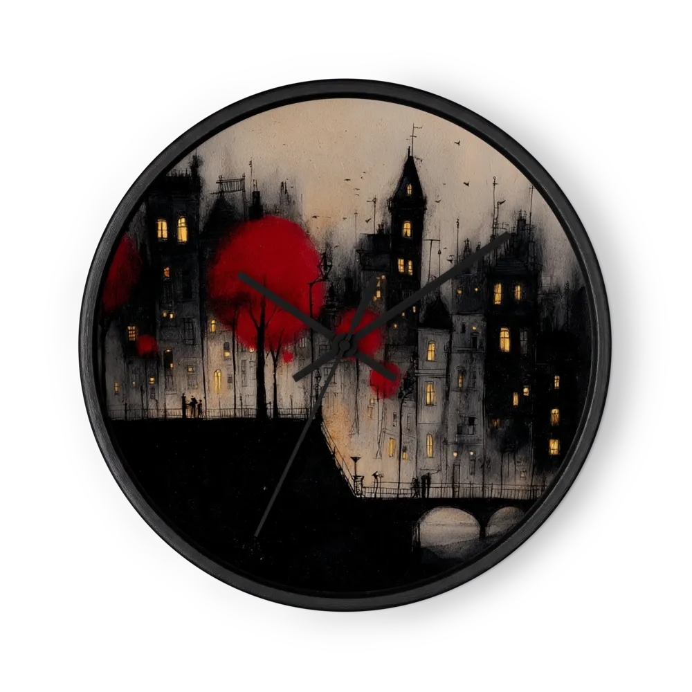 Red Trees in Dark City