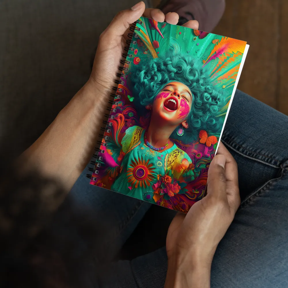 Exuberant Chroma Dream 
 Spiral Notebook | 140 pages