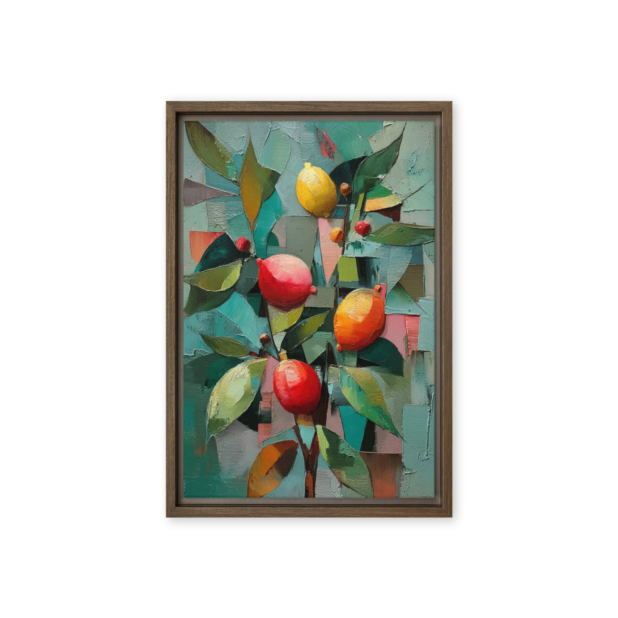 Impasto Wall Art — Paint Laid Thick