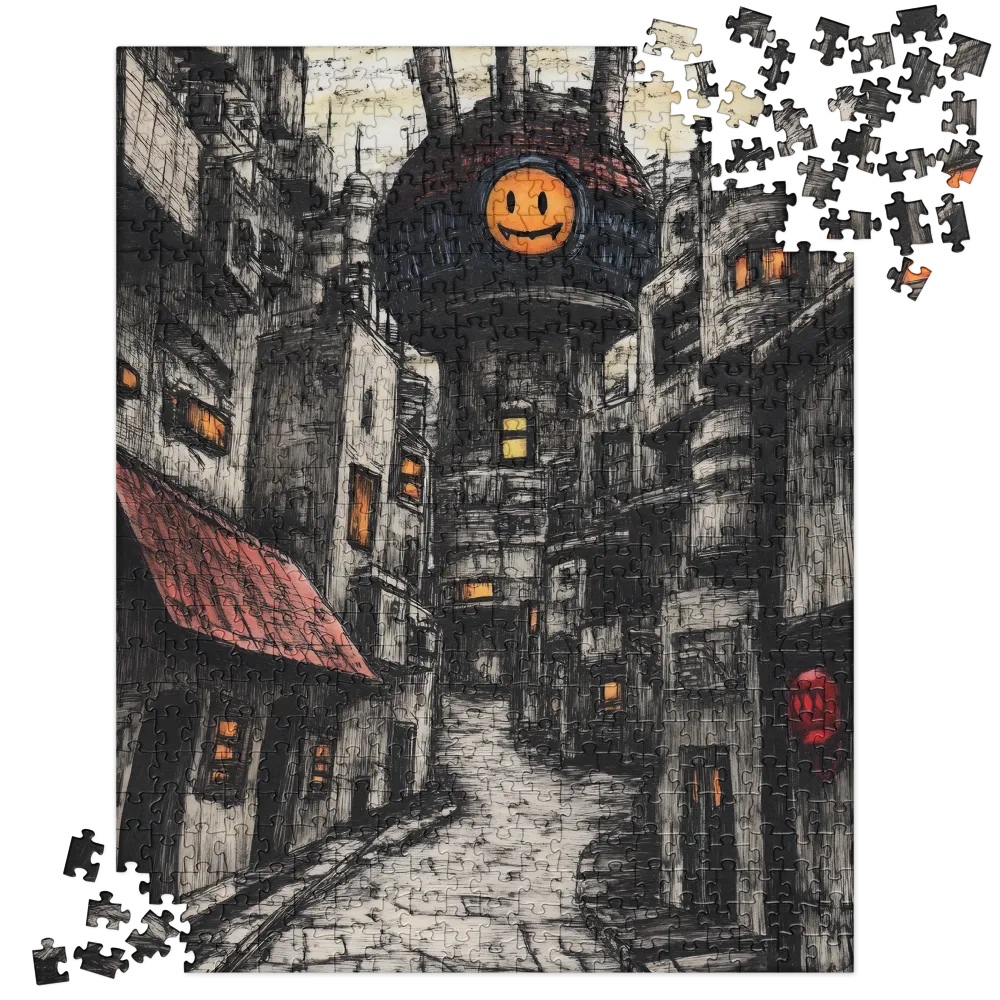 The Watcher's Alley 
 Jigsaw Puzzle