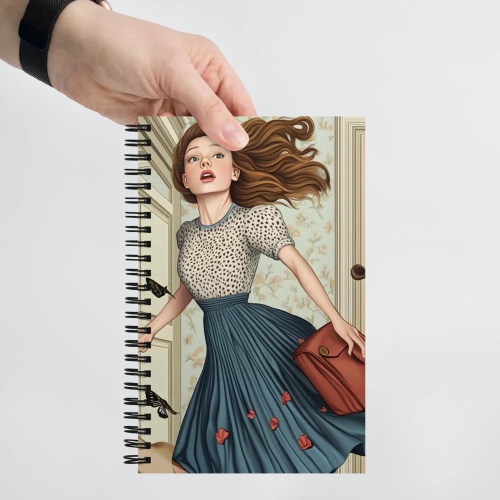 Woman in Motion 
 Spiral Notebook | 140 pages