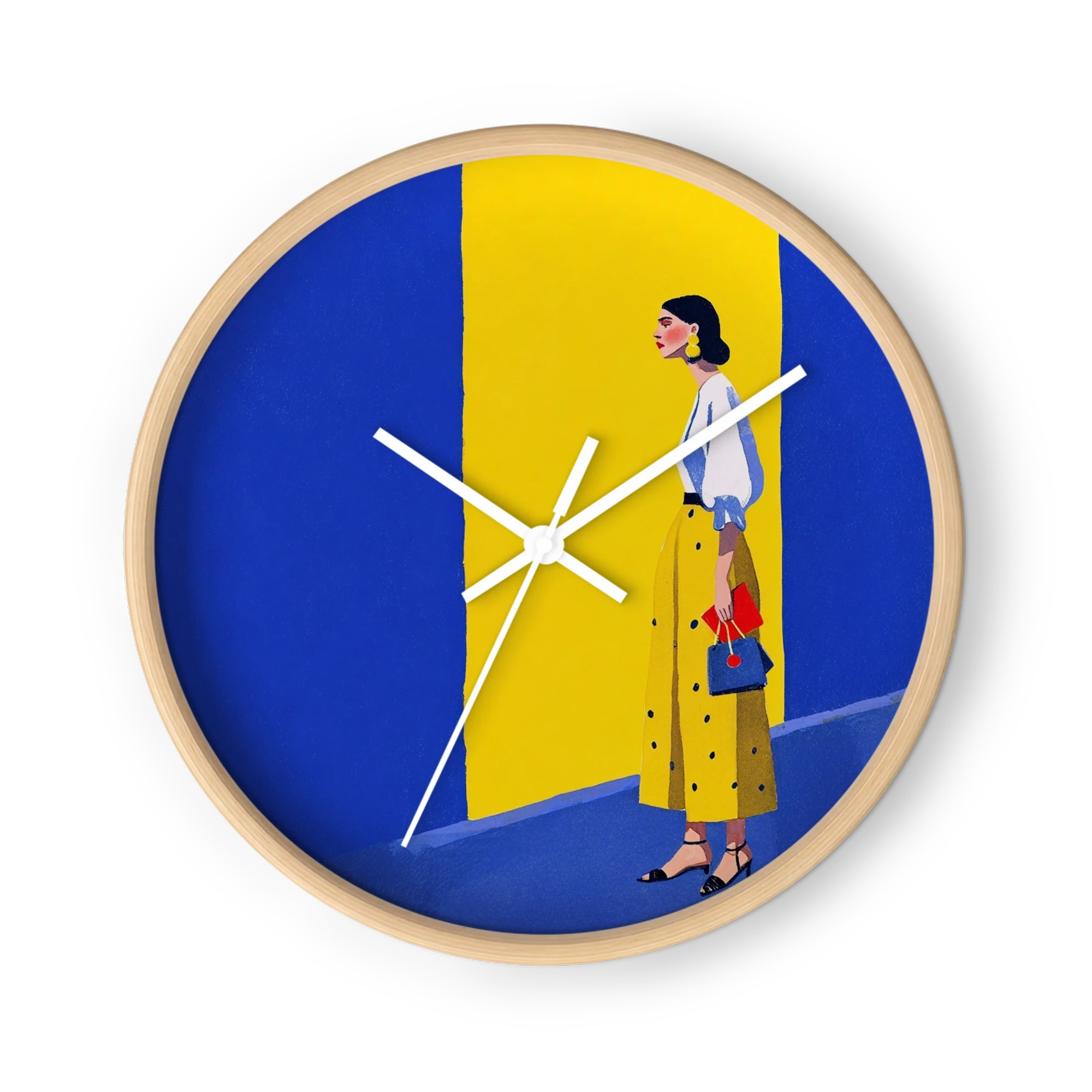 Lady in Yellow Skirt