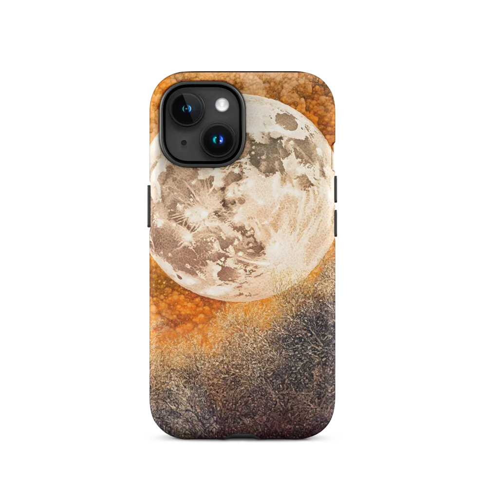 Golden Harvest Moon | Phone Case
