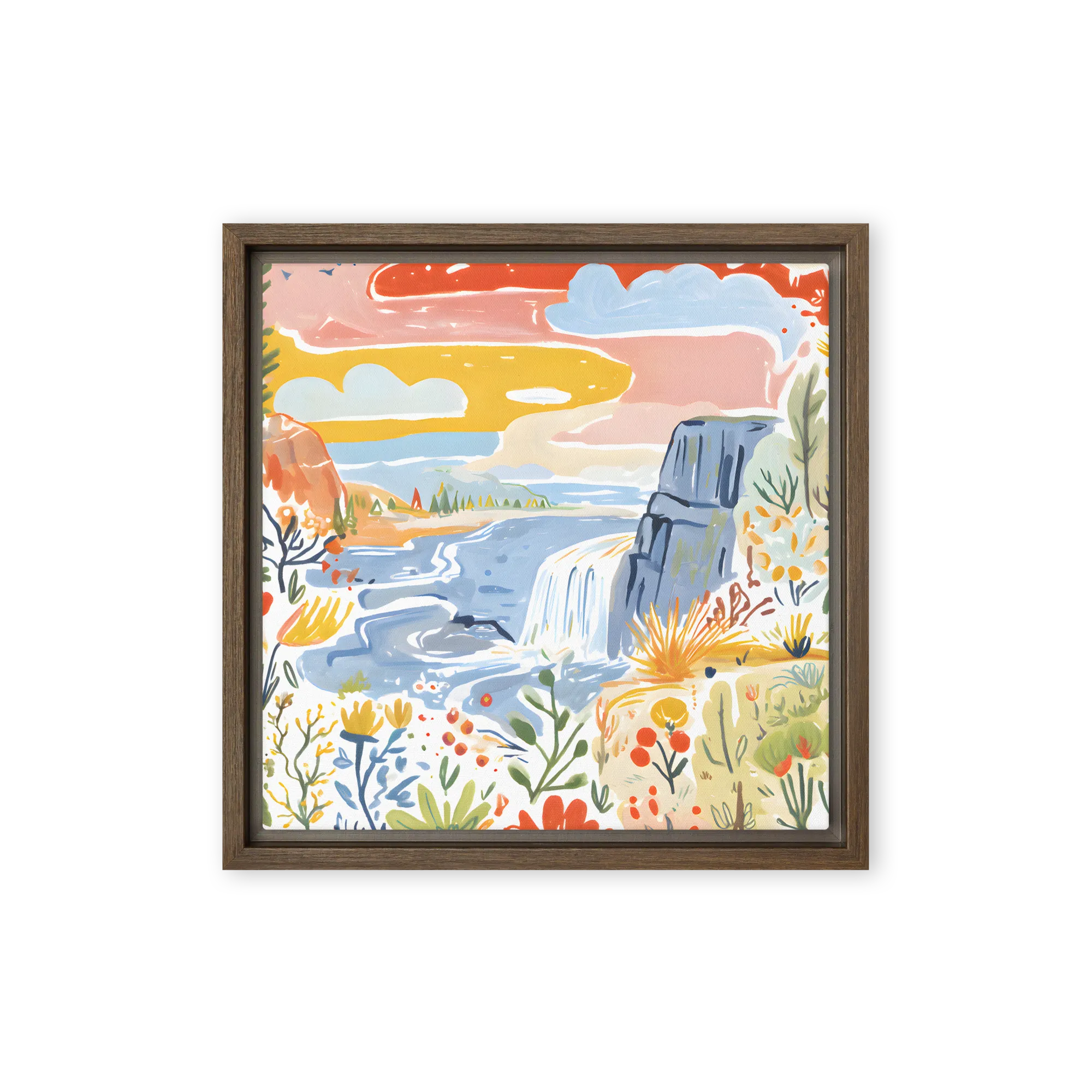 Wildflower Waterfall