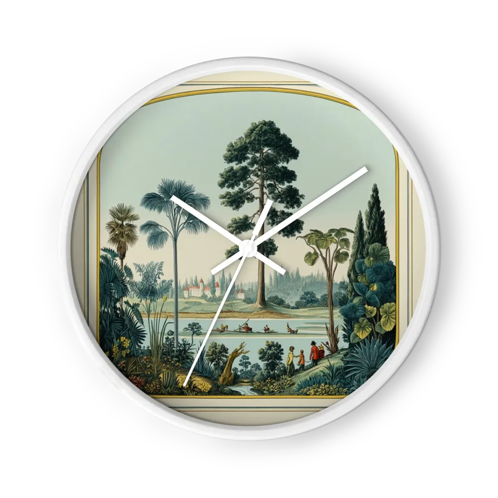 Botanical River Landscape