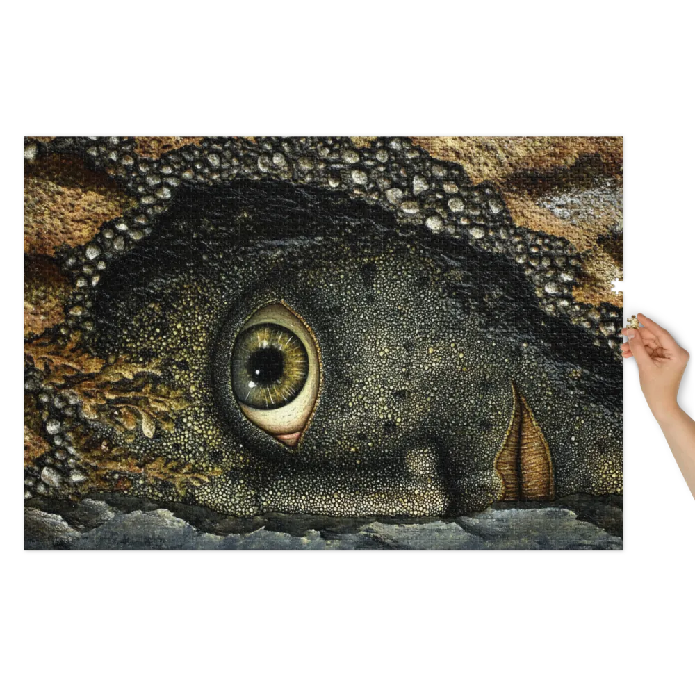 Olhar Terrestre 
 Puzzle em caixa de metal