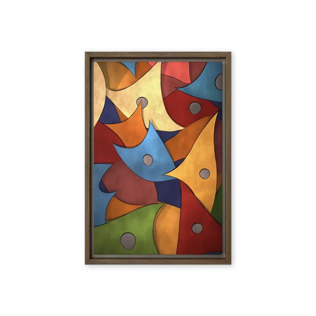 Colorful Abstract Forms | Art Print