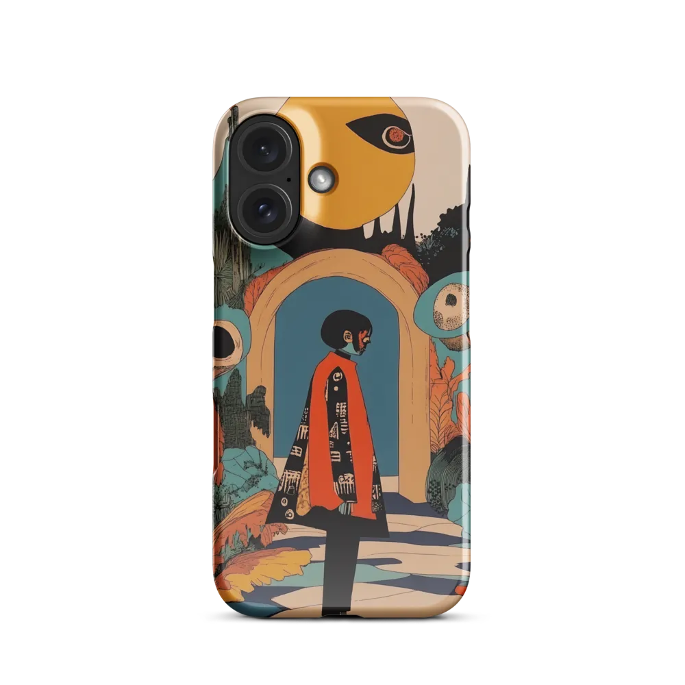 Wanderer in a Fantastical Realm 
 iPhone 15 Pro | Tough Case