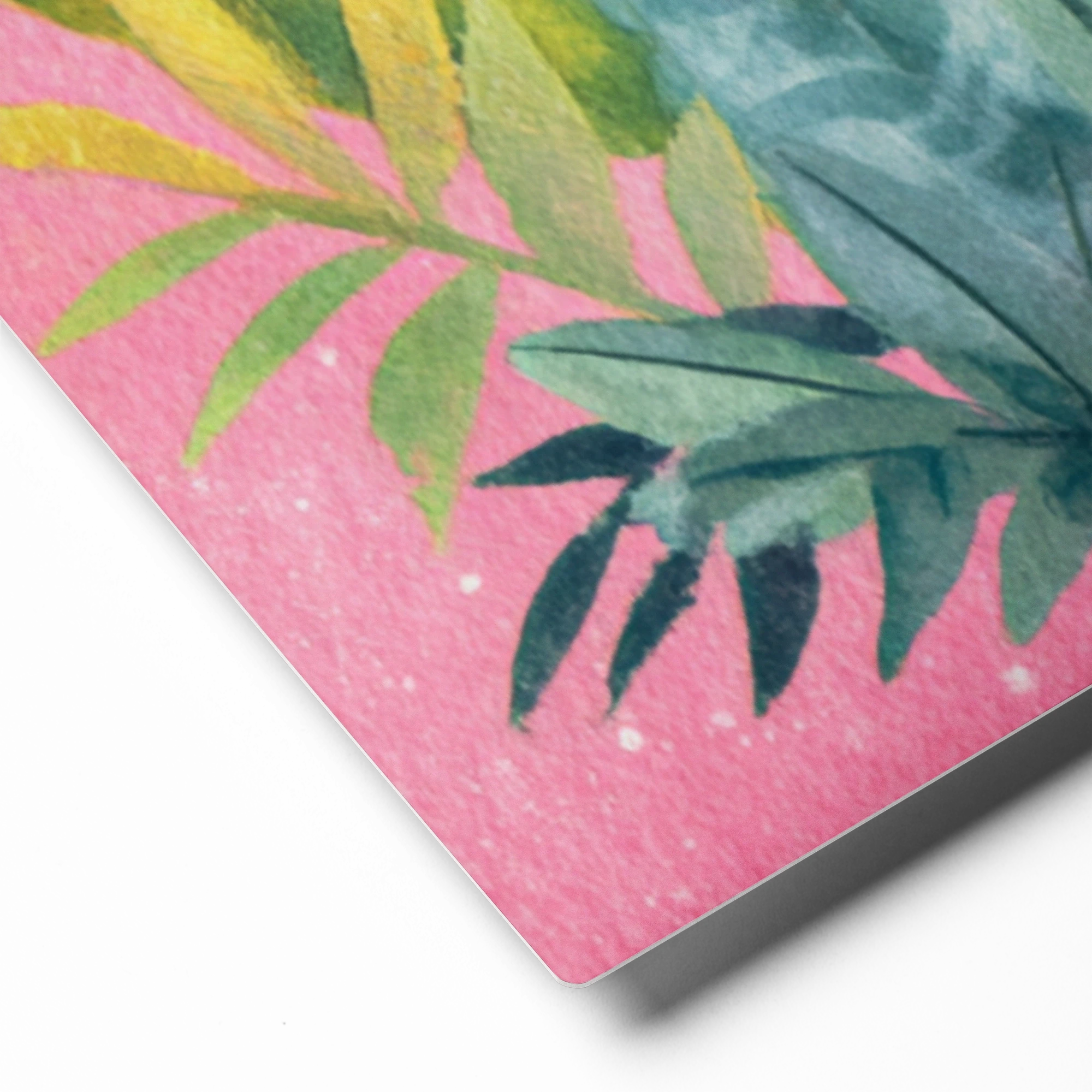 Jungle Toucans on Pink | Art Print