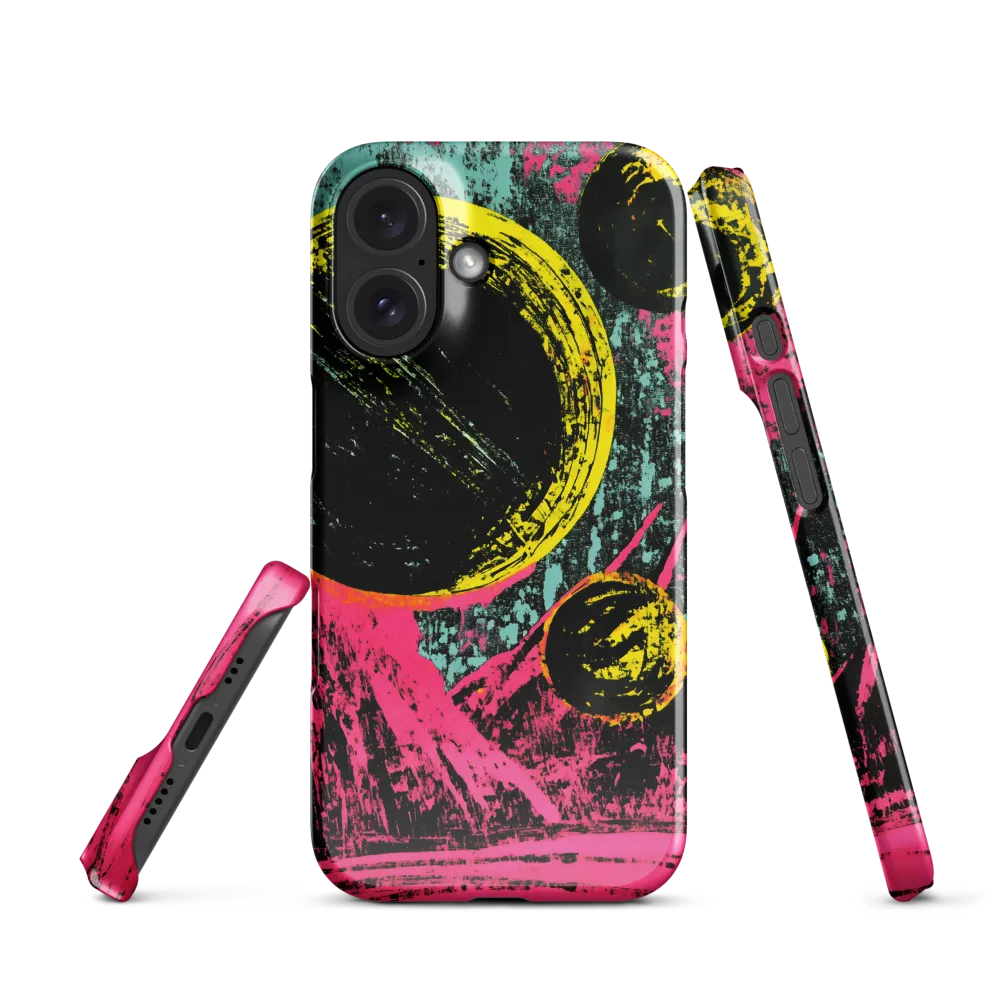 Chaotic Cosmic Spheres 
 Samsung Galaxy S25 | Snap Case