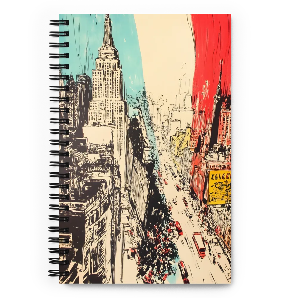 Metropolitan Canvas 
 Spiral Notebook | 140 pages