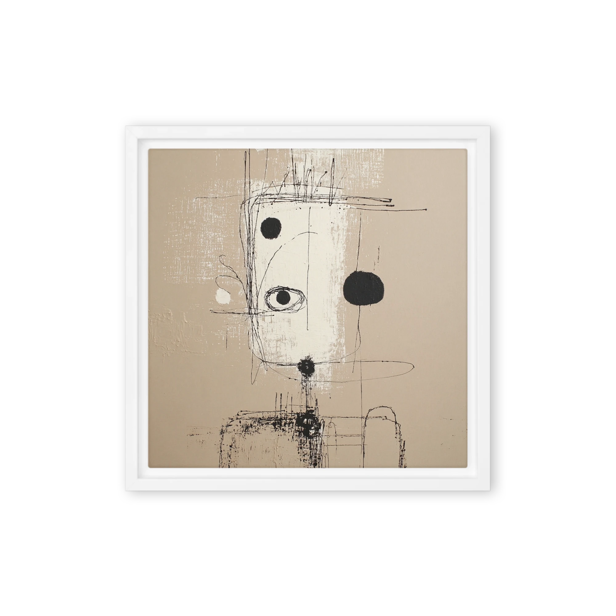 Minimalist Abstract Face | Art Print