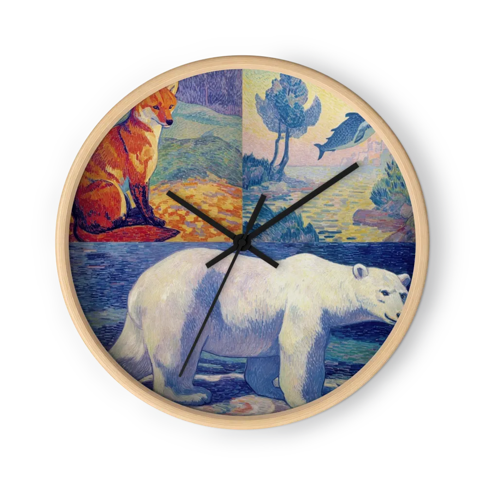 Wildlife Triptych in Motion