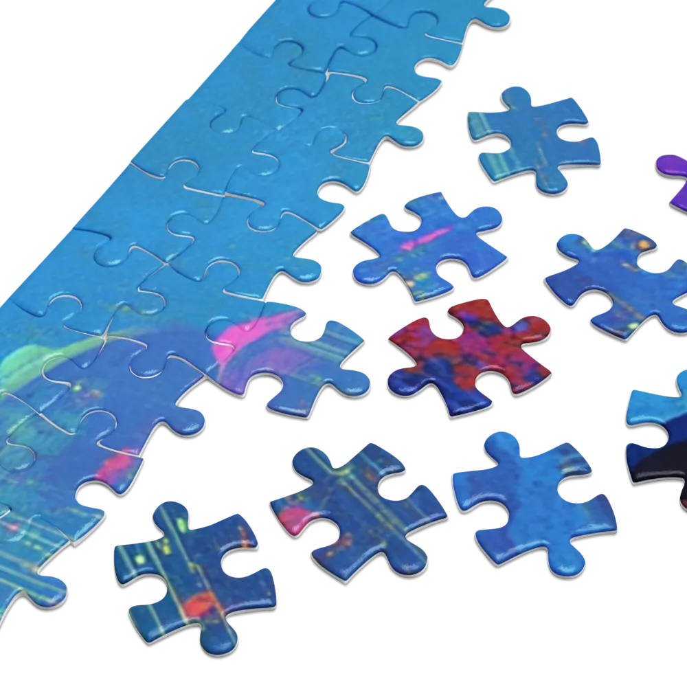 Olhar para o Futuro 
 Puzzle em caixa de metal