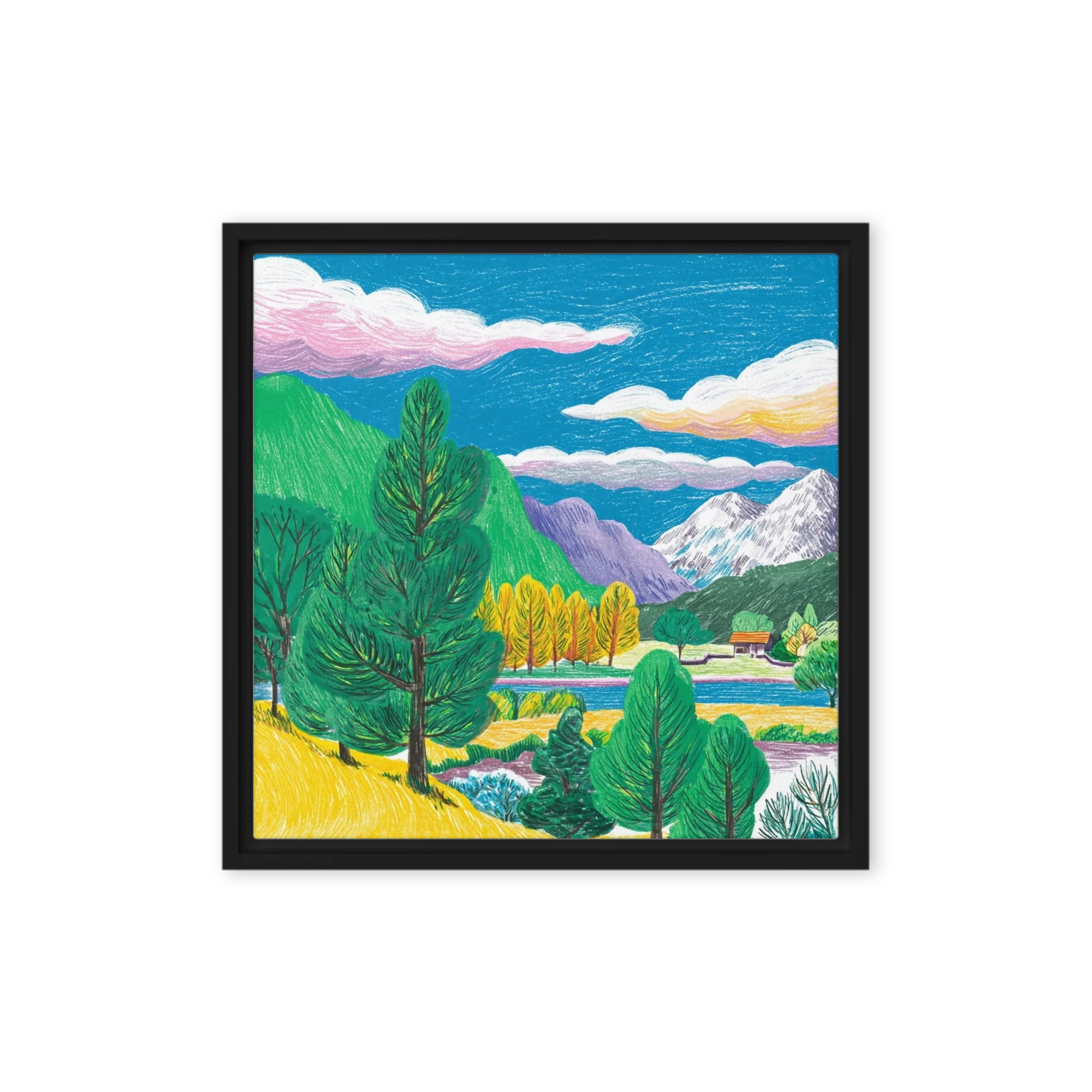 Valley of Colorful Trees
