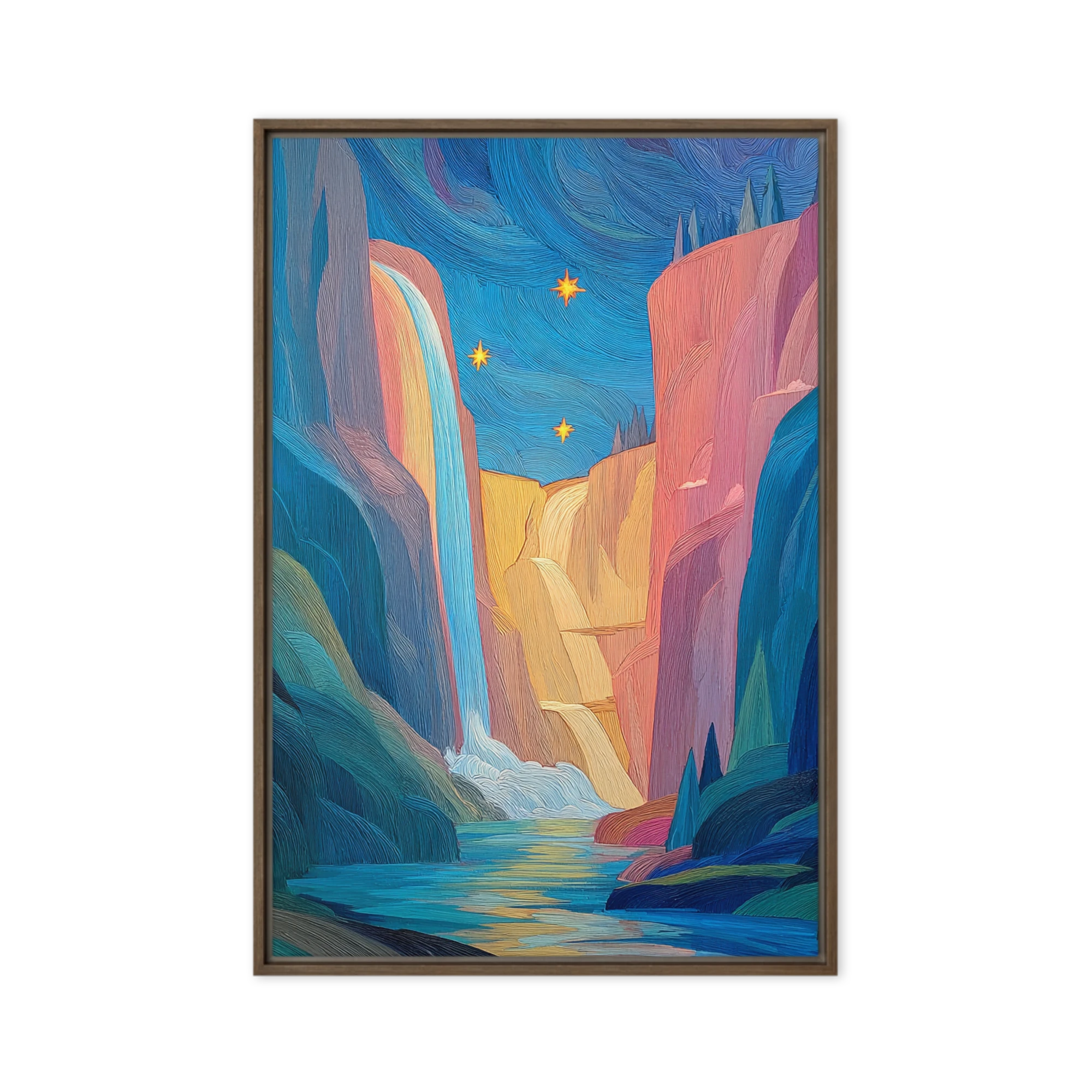 Celestial Falls in the Canyon