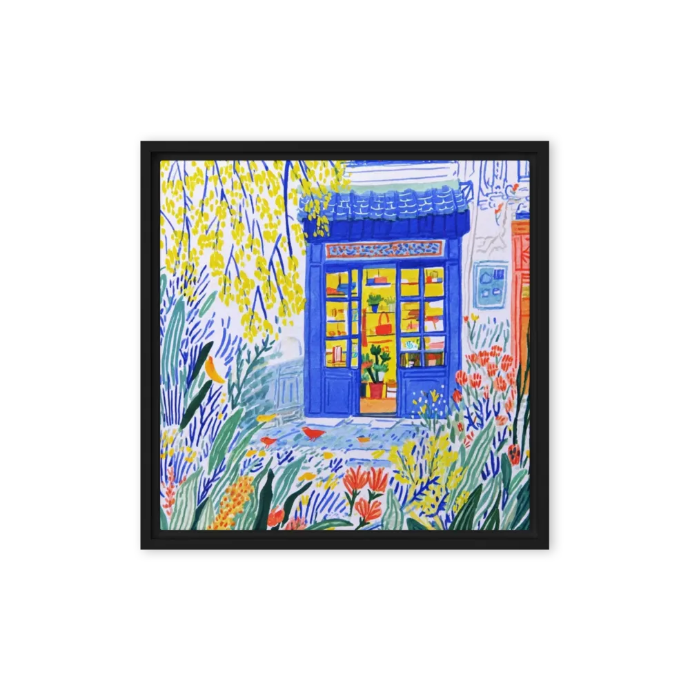 Jardin de Paris Shop 
 Canvas | 26″x 26″