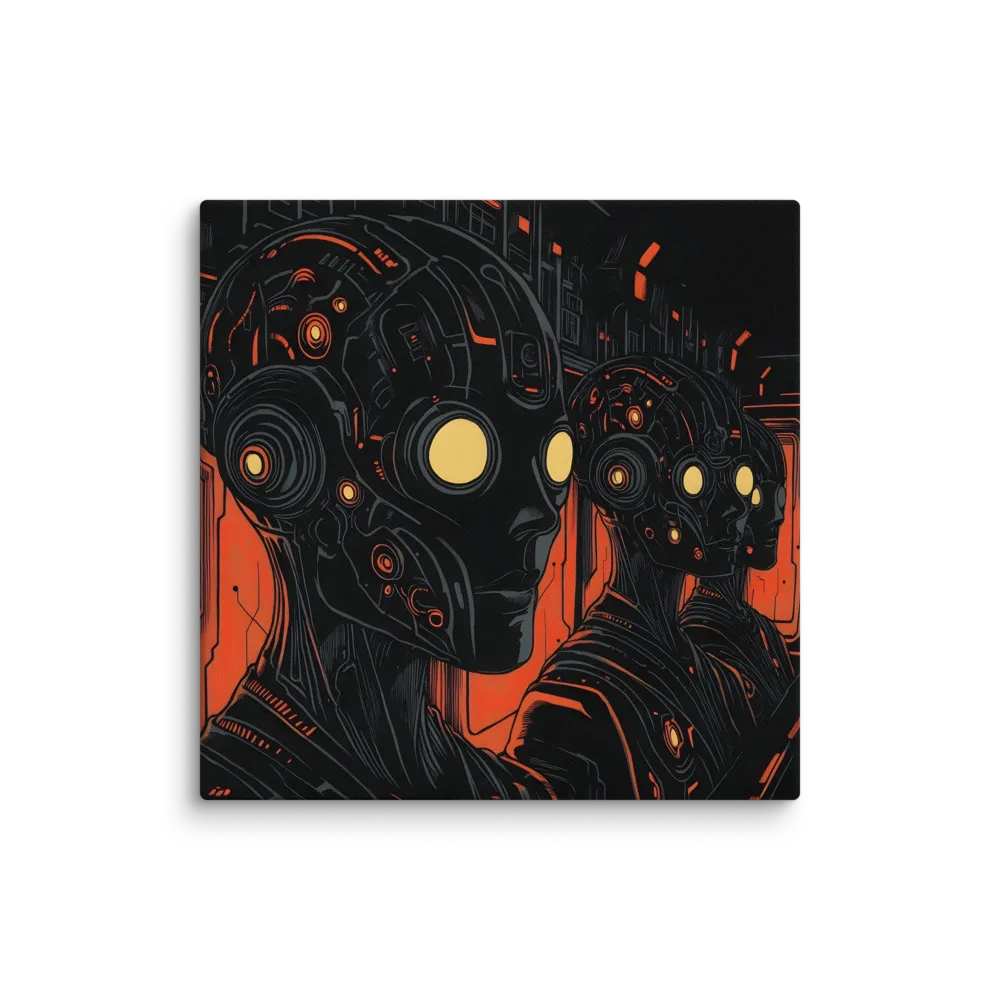 The Cybernetic Legion 
 Canvas with Black Frame