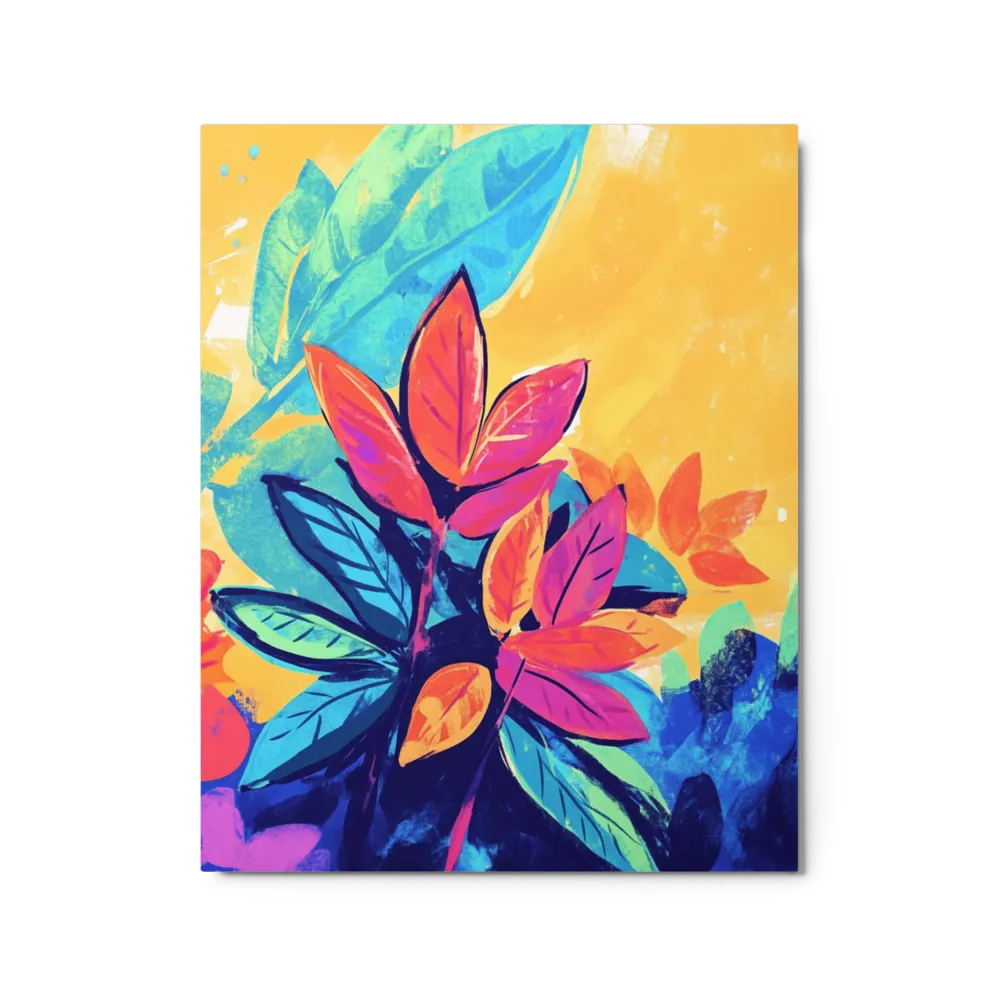 Abstract Botanical Brilliance