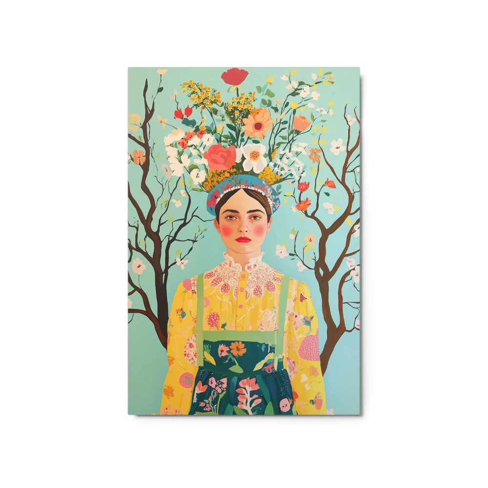 The Floral Muse | Art Print