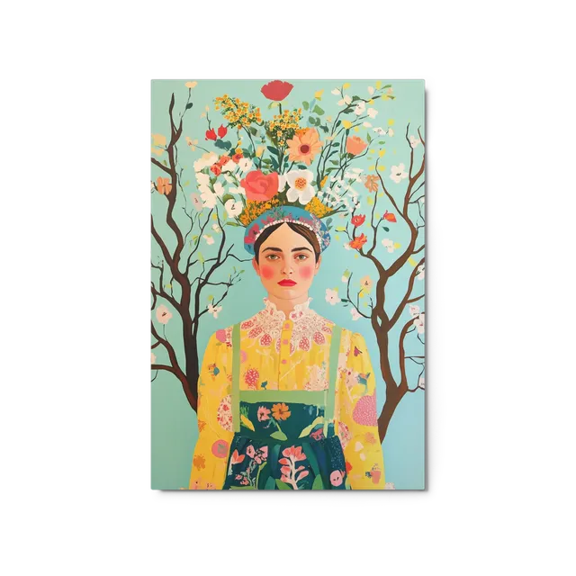 The Floral Muse | Art Print