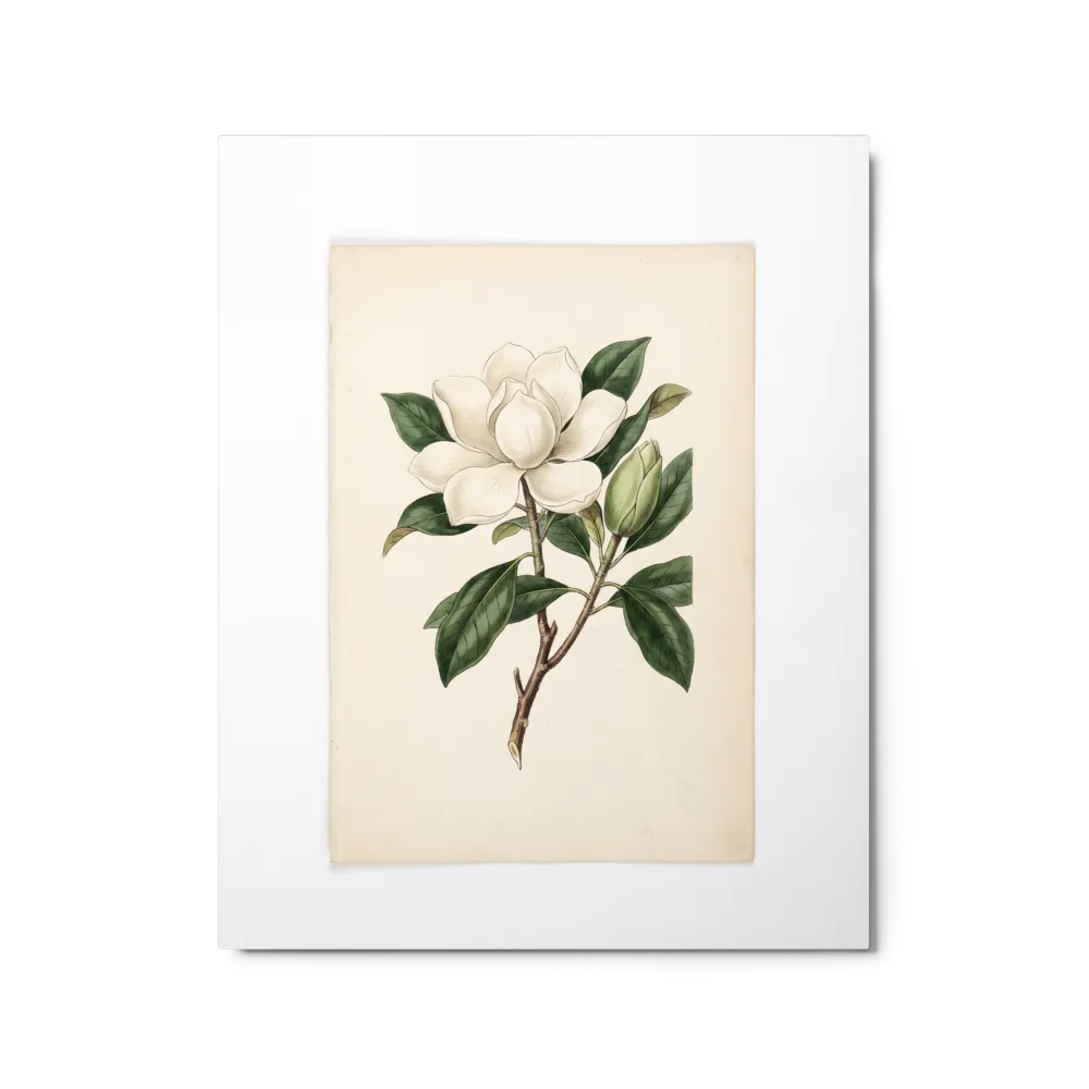 Botanical Magnolia Blossom