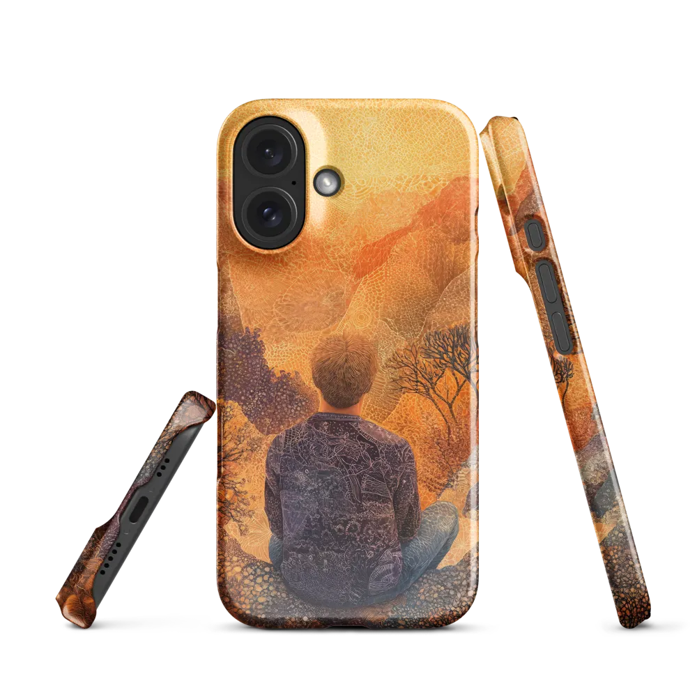 The Patterned Ascent 
 iPhone 12 Pro Max | Snap Case