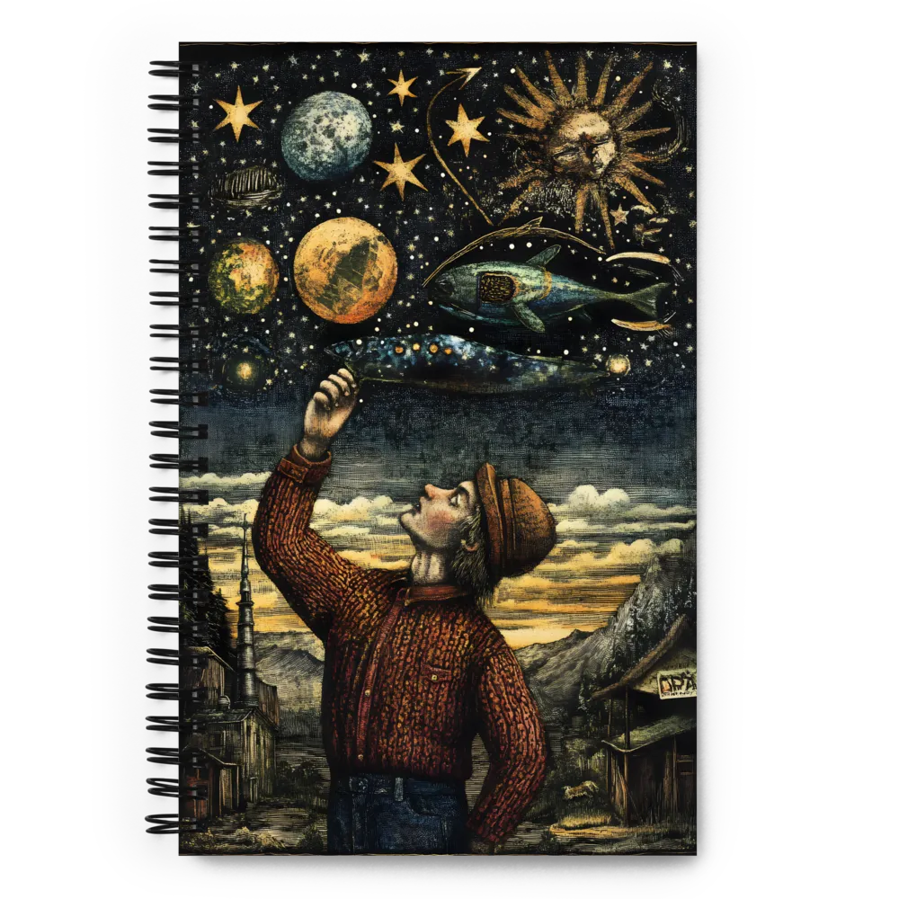The Celestial Dreamer 
 Spiral Notebook | 140 pages