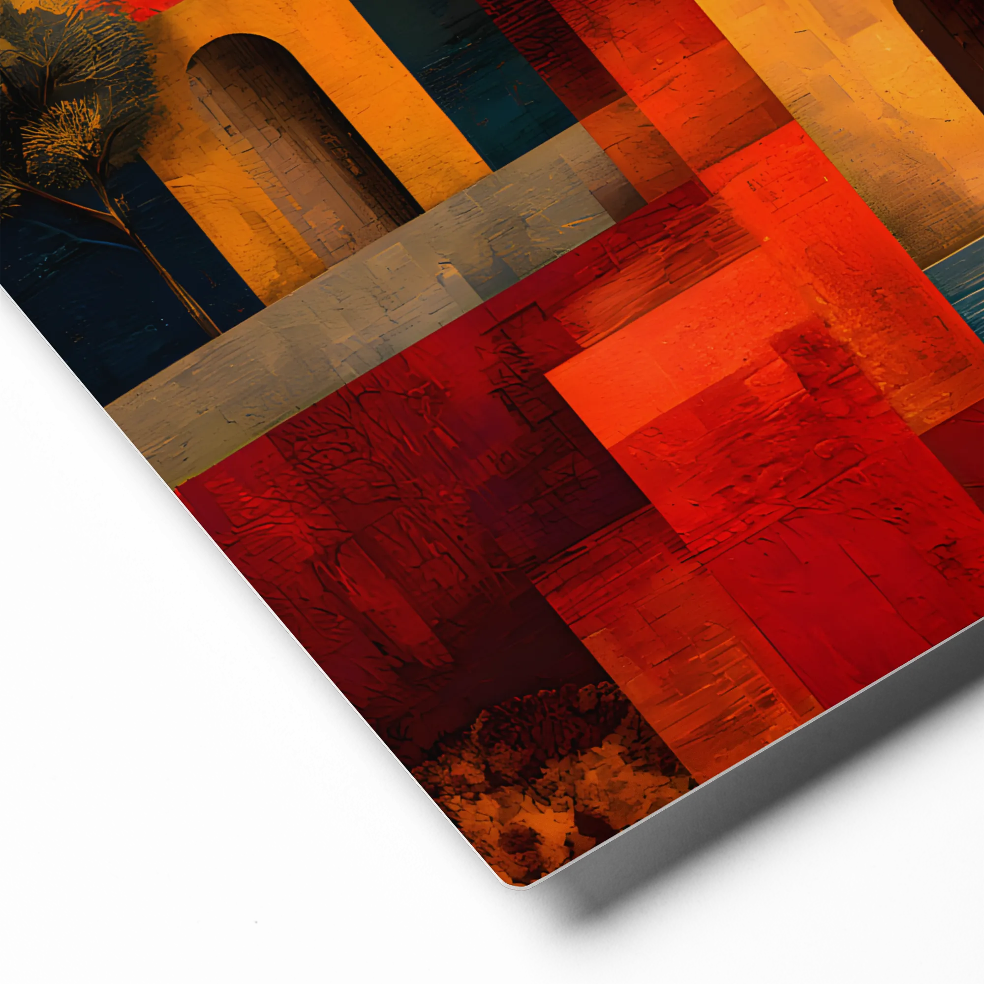 Terracotta Kasbah 
 Canvas | 32″x 32″
