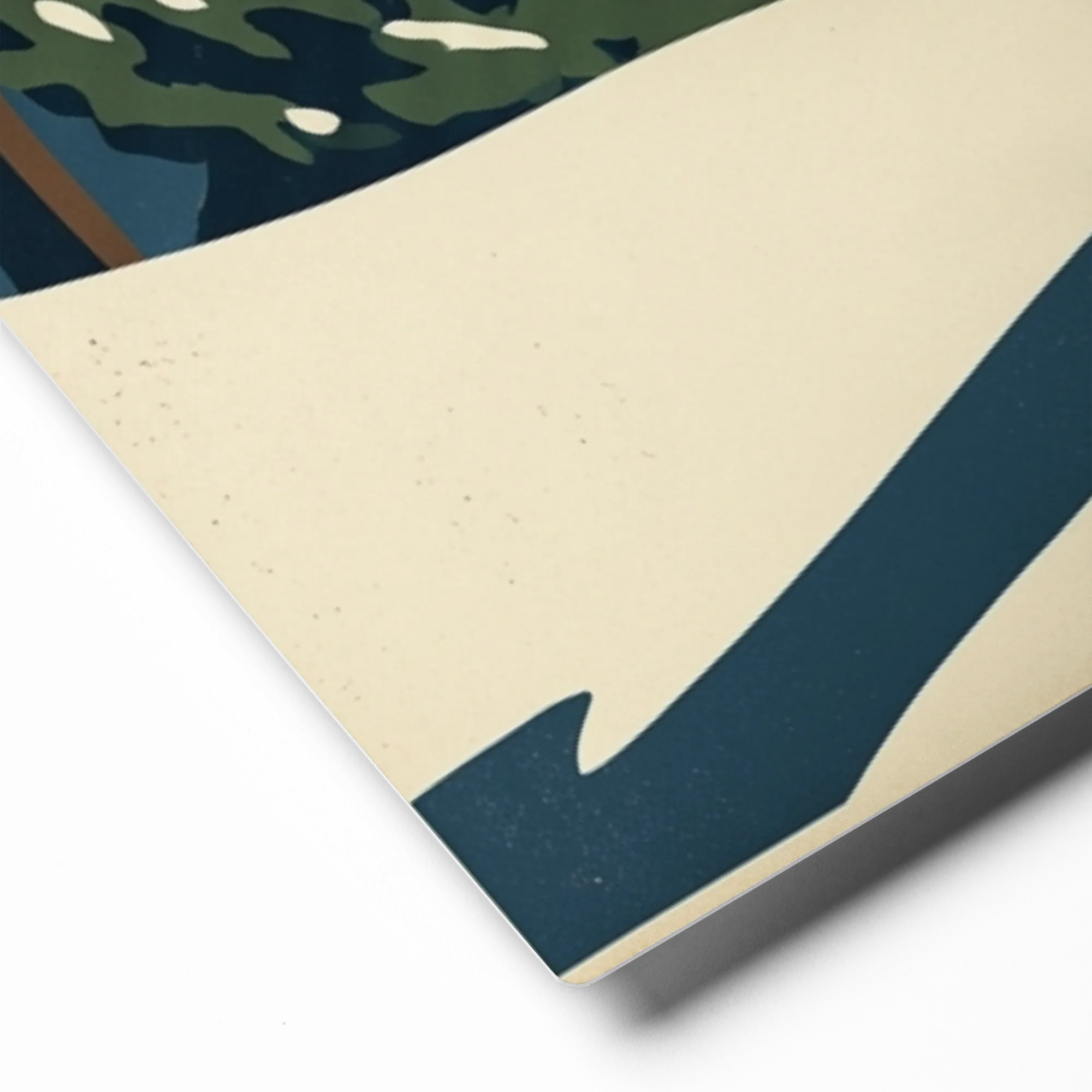 Take the Trail 
 Canvas with White Frame
