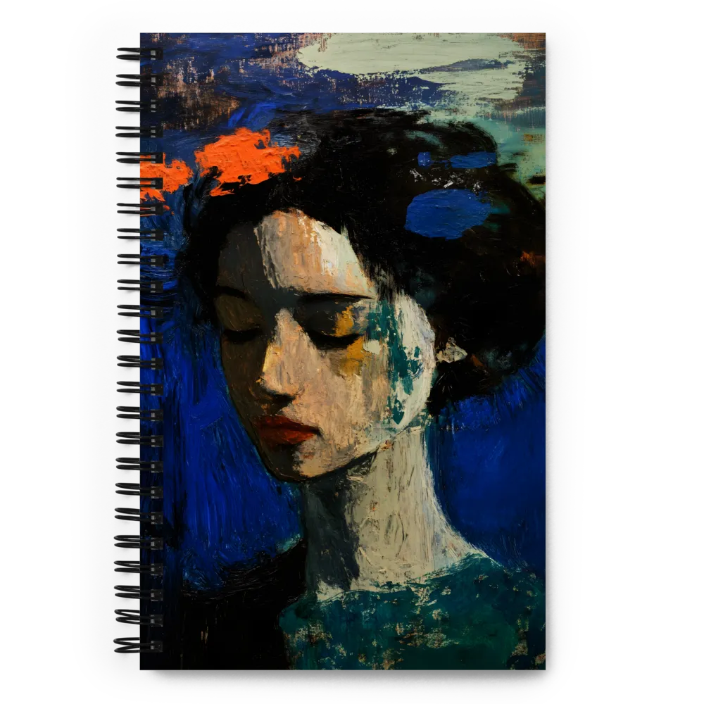 The Pensive Gaze 
 Spiral Notebook | 140 pages