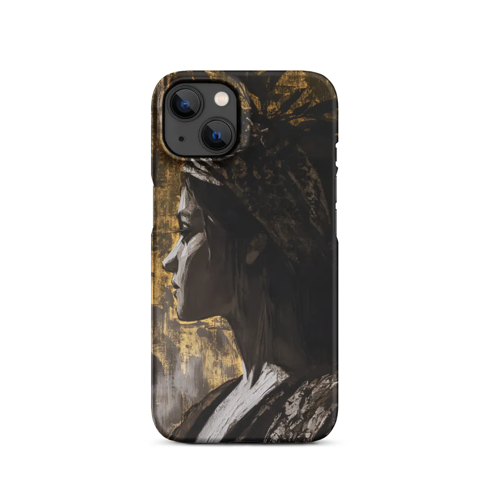 Golden Foliage Profile | Phone Case