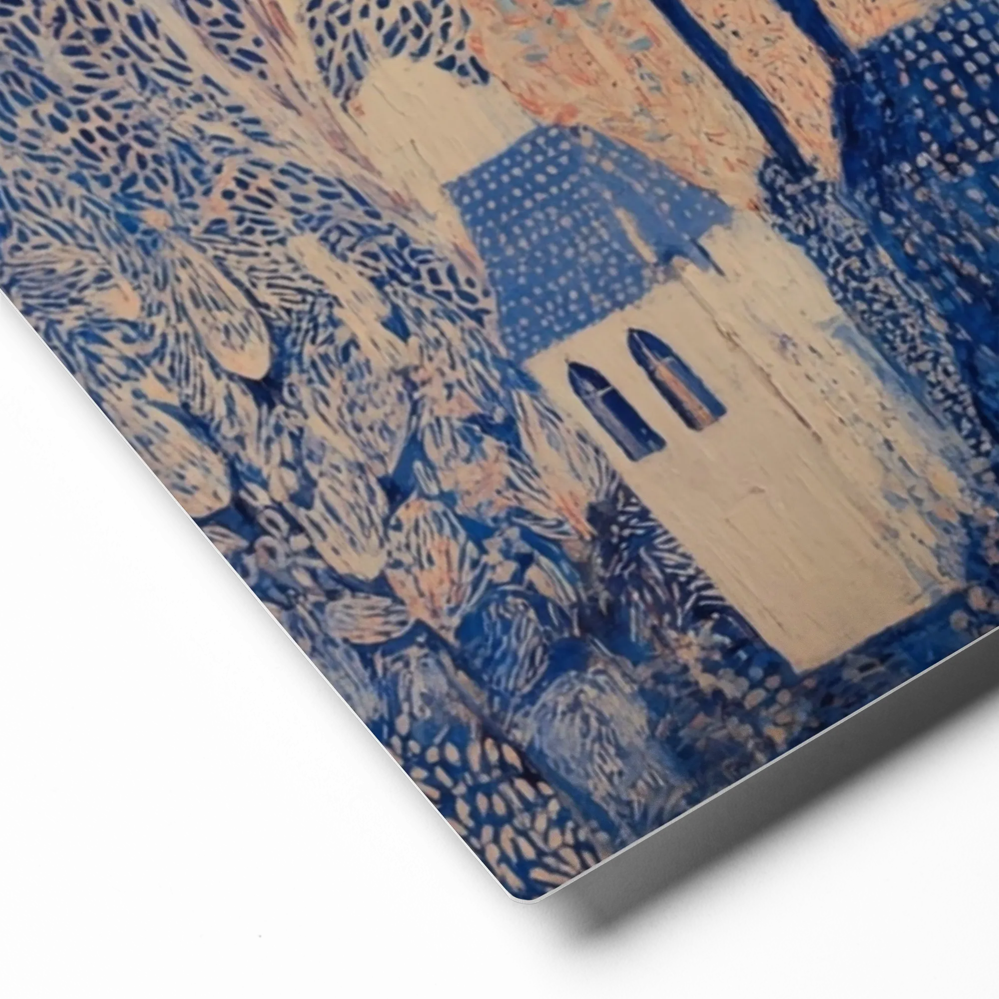 Cobalt Valley Village 
 Canvas with White Frame