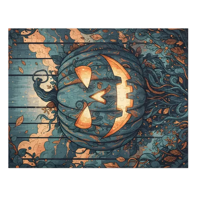 Botanical Jack-o'-Lantern | Jigsaw Puzzles