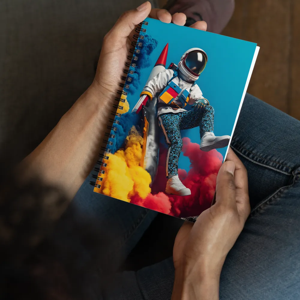 Cosmic Ascent 
 Spiral Notebook | 140 pages