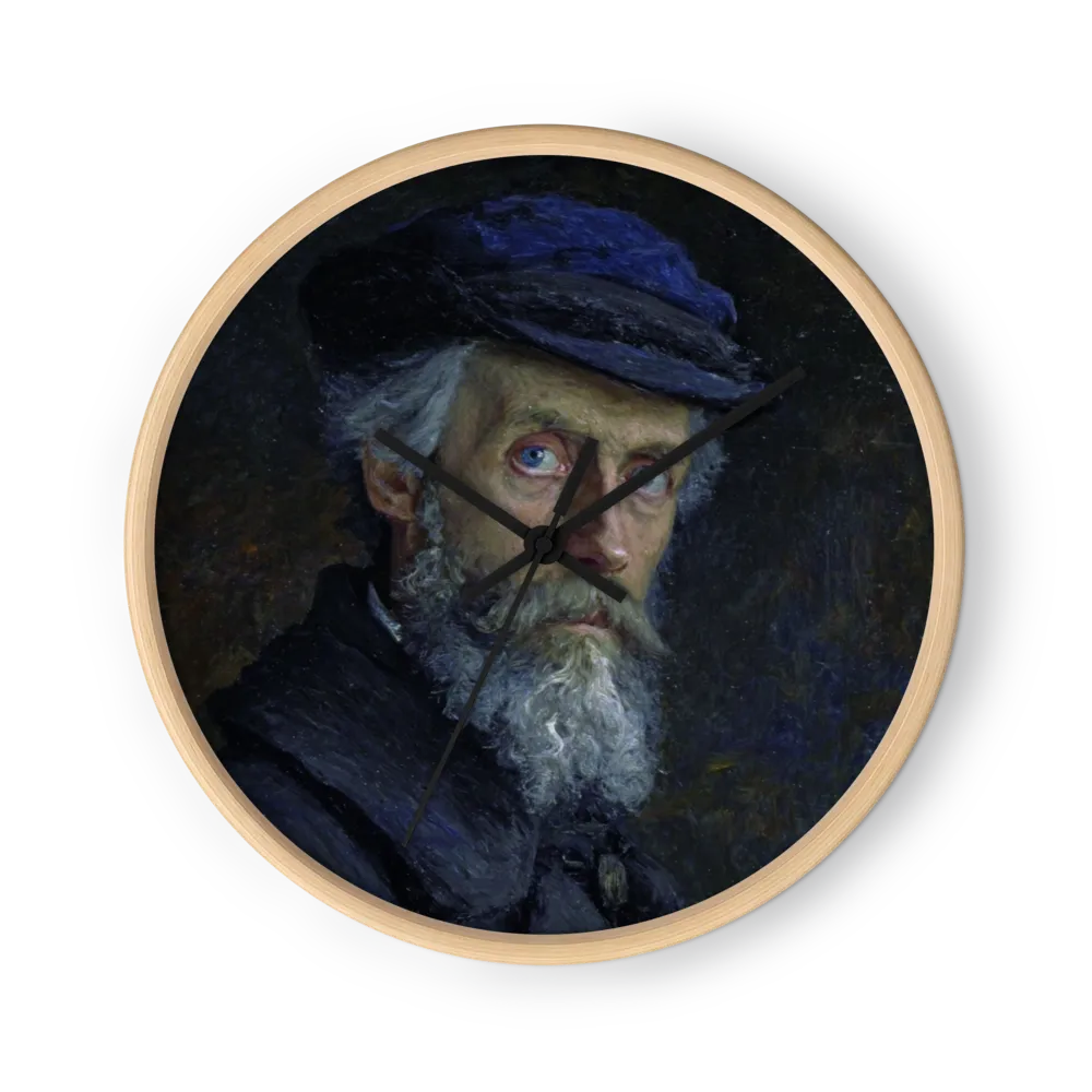 Portrait of an Elderly Man | Wall Clock