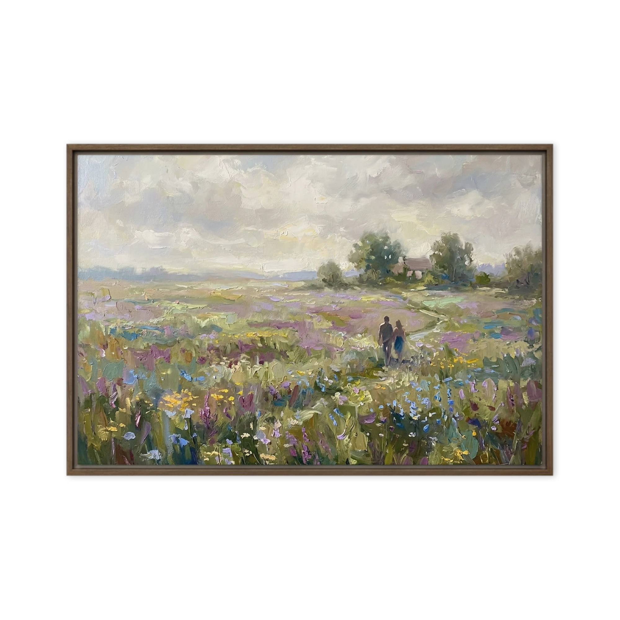 Serene Wildflower Meadow | Art Print