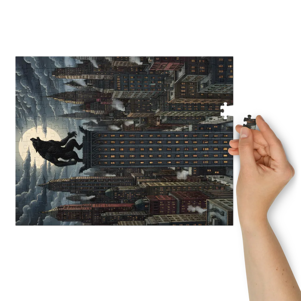Rooftop Howl | Jigsaw Puzzles