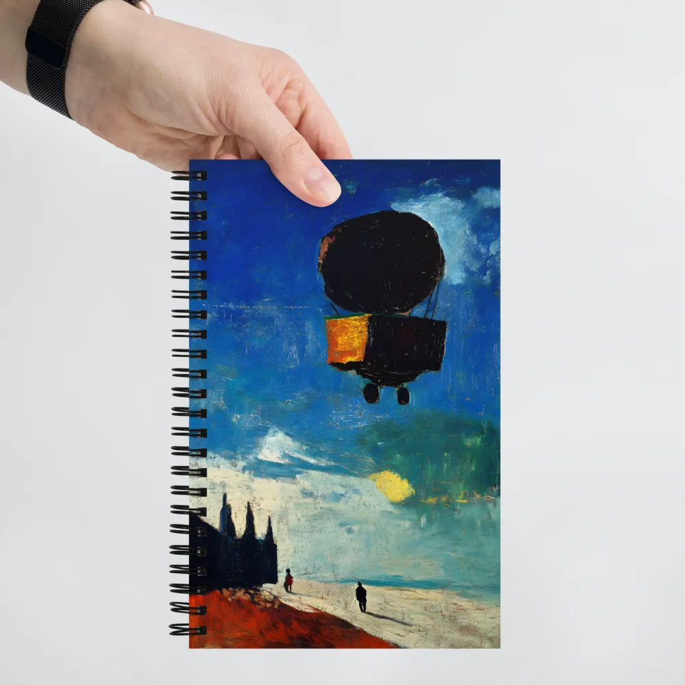 The Celestial Voyage 
 Spiral Notebook | 140 pages