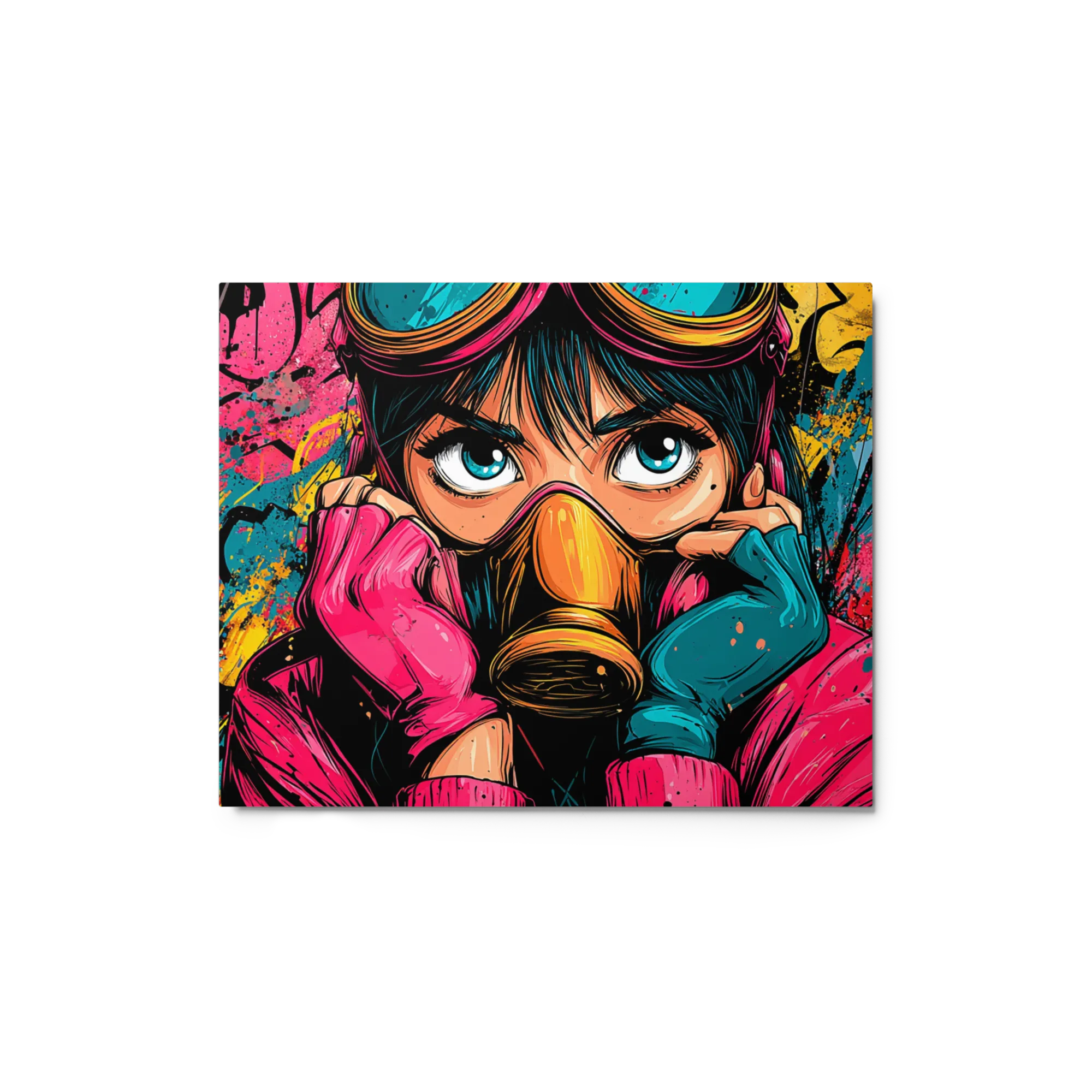 Urban Graffiti Girl | Art Print