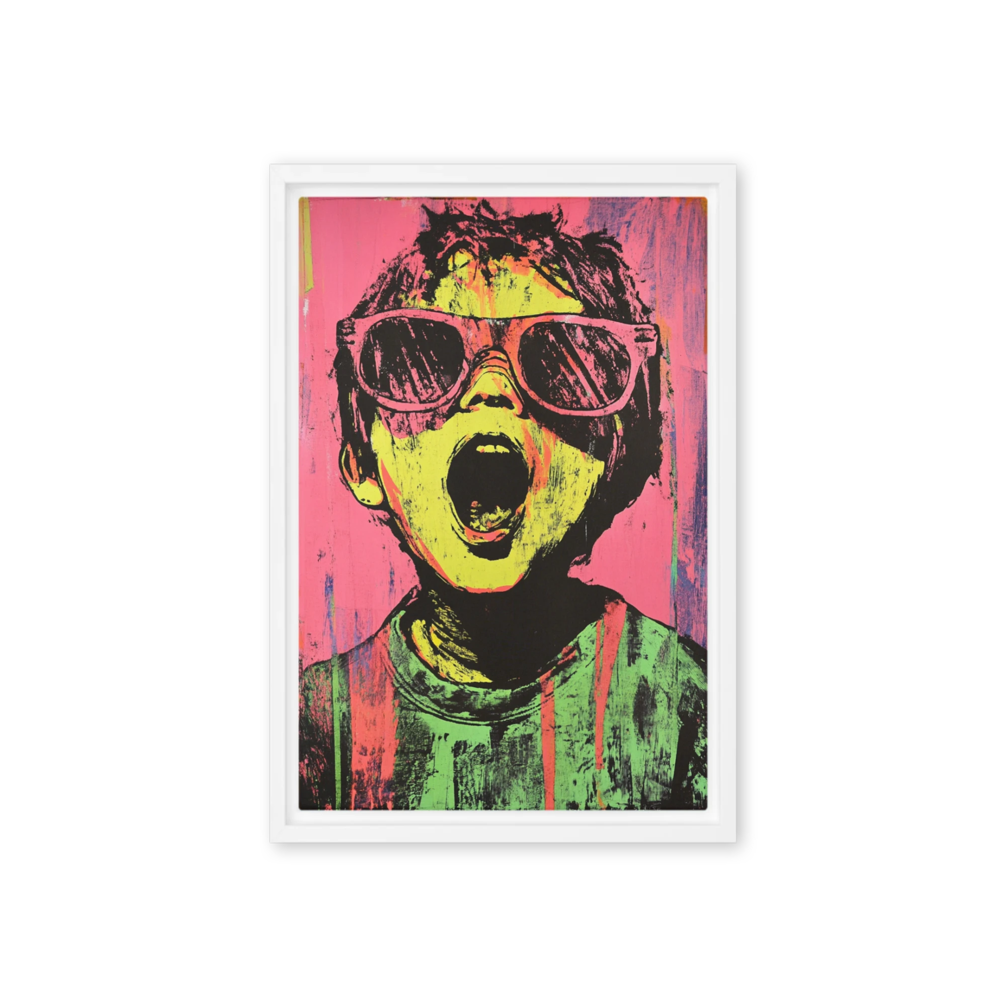 Neon Scream | Art Print