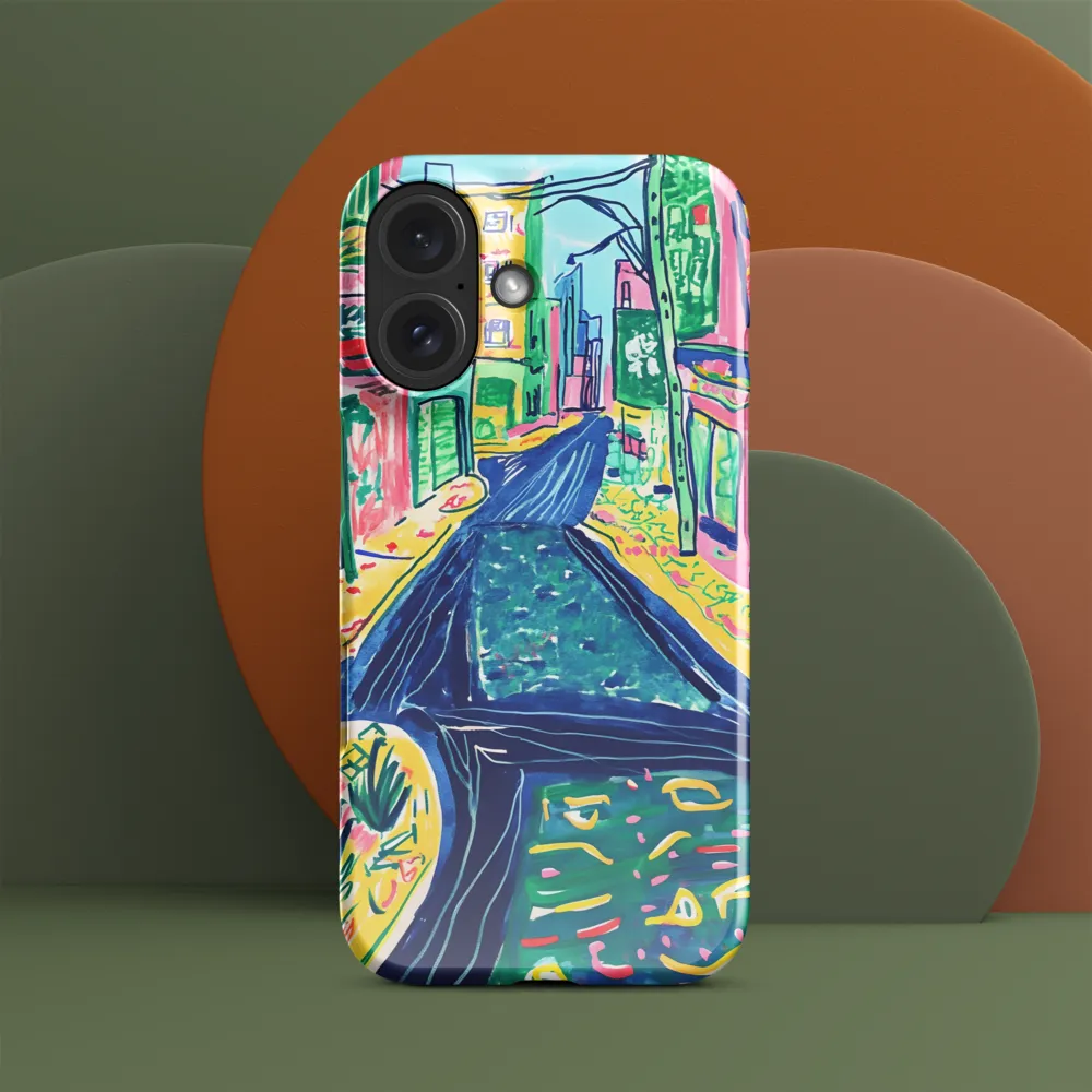 Fauvist City Alley 
 Samsung Galaxy S21 Ultra | Snap Case