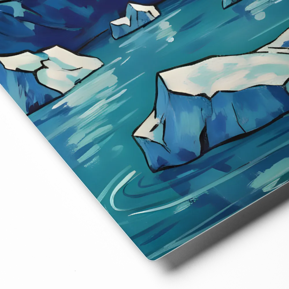 Arctic Ice Landscape | Art Print