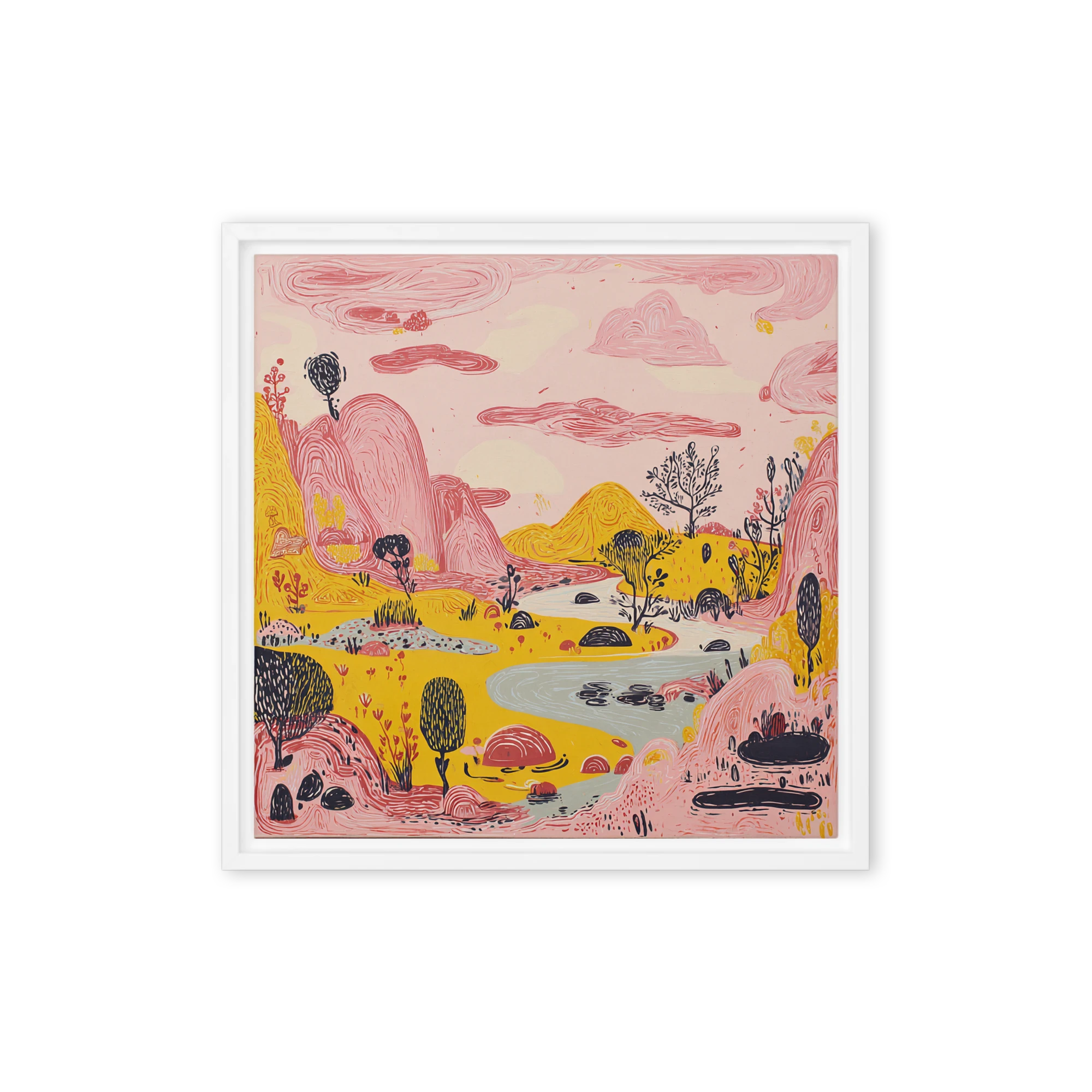 Whimsical River Valley