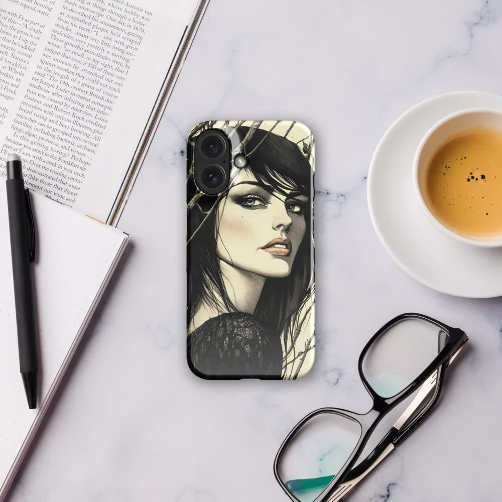 Ethereal Woman in Thorns 
 iPhone 14 | Tough Case